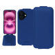 Apple iPhone 16 Plus leather case - Bleu Océan PU ( Pantone #003da5 )