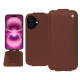 Custodia in pelle Apple iPhone 16 Plus - Marron délicat ( Pantone #95614d) 