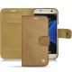 Samsung Galaxy S7 leather case - Serpent sabbia