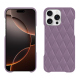 Funda de piel Apple iPhone 16 Pro - Lilas - Couture ( Nappa - Pantone #b9a3e3 ) 