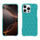 レザーケース Apple iPhone 16 Pro - Bleu fluo - Couture