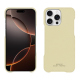 レザーケース Apple iPhone 16 Pro - Beige PU ( Pantone #ceb888 ) 