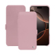 Housse cuir Apple iPhone 16 Pro - Rose ( Nappa - Pantone #efbae1 ) 
