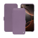 Housse cuir Apple iPhone 16 Pro - Lilas ( Nappa - Pantone #b9a3e3 ) 