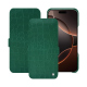 Capa em pele Apple iPhone 16 Pro - Crocodile pino ( Pantone #173F35 ) 