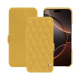 Apple iPhone 16 Pro leather case - Mimosa - Couture ( Pantone #b39437 ) 