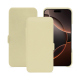 Capa em pele Apple iPhone 16 Pro - Beige PU ( Pantone #ceb888 ) 