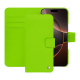 Custodia in pelle Apple iPhone 16 Pro - Vert fluo ( Pantone #00ab5f ) 