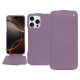 Lederschutzhülle Apple iPhone 16 Pro - Lilas ( Nappa - Pantone #b9a3e3 ) 