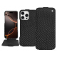 Funda de piel Apple iPhone 16 Pro - Serpent nero ( Noir / Black) 