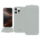 Capa em pele Apple iPhone 16 Pro - Gris PU ( Pantone #c1c6c8 ) 