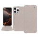 Lederschutzhülle Apple iPhone 16 Pro - Taupe innocent ( Pantone #d6d2c4 ) 