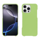 Coque cuir Apple iPhone 16 Pro Max - Vert olive ( Nappa - Pantone #a7c58e ) 