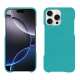 가죽 커버 Apple iPhone 16 Pro Max - Bleu fluo