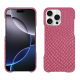 Capa em pele Apple iPhone 16 Pro Max - Serpent ciclamino ( Pantone #9E4C6E ) 