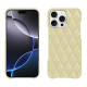 Custodia in pelle Apple iPhone 16 Pro Max - Beige - Couture ( Nappa - Pantone #ceb888 ) 