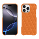 Apple iPhone 16 Pro Max leather cover - Orange - Couture ( Nappa - Pantone #ff9351 ) 