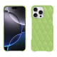 Lederschutzhülle Apple iPhone 16 Pro Max - Vert olive - Couture ( Nappa - Pantone #a7c58e ) 