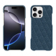 Custodia in pelle Apple iPhone 16 Pro Max - Indigo - Couture ( Pantone #1f4565 ) 