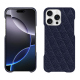 Custodia in pelle Apple iPhone 16 Pro Max - Cobalt - Couture ( Pantone #2b253f ) 