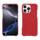 Funda de piel Apple iPhone 16 Pro Max - Rouge troupelenc ( Pantone #AB191A )