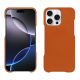 Lederschutzhülle Apple iPhone 16 Pro Max - Orange vibrant ( Pantone #e36b39 ) 