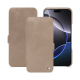 Capa em pele Apple iPhone 16 Pro Max - Taupe vintage ( Pantone #bda790 ) 