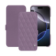Funda de piel Apple iPhone 16 Pro Max - Lilas - Couture ( Nappa - Pantone #b9a3e3 ) 
