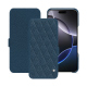 Apple iPhone 16 Pro Max leather case - Indigo - Couture ( Pantone #1f4565 ) 