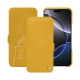 Capa em pele Apple iPhone 16 Pro Max - Jaune soulèu ( Pantone #F3B934 )