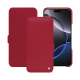Apple iPhone 16 Pro Max leather case - Rouge passion ( Pantone #a6192e ) 