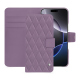 Funda de piel para cartera Apple iPhone 16 Pro Max - Lilas - Couture ( Nappa - Pantone #b9a3e3 ) 