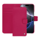 Funda de piel para cartera Apple iPhone 16 Pro Max - Rose fluo ( Pantone #ff16b4 ) 