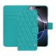 Custodia in pelle Apple iPhone 16 Pro Max - Bleu fluo - Couture