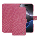 Capa de couro para carteira Apple iPhone 16 Pro Max - Serpent ciclamino ( Pantone #9E4C6E ) 