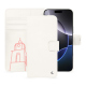 Custodia in pelle Apple iPhone 16 Pro Max - Blanc escumo ( Pantone #D6D6D1 )