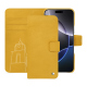 Capa de couro para carteira Apple iPhone 16 Pro Max - Jaune soulèu ( Pantone #F3B934 )