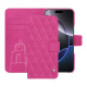 Lederschutzhülle Apple iPhone 16 Pro Max - Rose BB - Couture ( Pantone #DB599F )