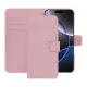 Capa de couro para carteira Apple iPhone 16 Pro Max - Rose PU ( Pantone #efbae1 ) 