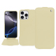 Apple iPhone 16 Pro Max leather case - Beige ( Nappa - Pantone #ceb888 ) 