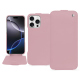 Funda de piel Apple iPhone 16 Pro Max - Rose ( Nappa - Pantone #efbae1 ) 