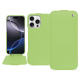 Custodia in pelle Apple iPhone 16 Pro Max - Vert olive ( Nappa - Pantone #a7c58e ) 