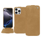 Custodia in pelle Apple iPhone 16 Pro Max - Sable vintage ( Pantone #9b7340 ) 