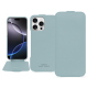 Capa em pele Apple iPhone 16 Pro Max - Bleu Ciel PU ( Pantone #abcae9 )