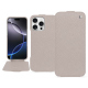 Apple iPhone 16 Pro Max leather case - Taupe innocent ( Pantone #d6d2c4 ) 