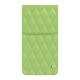 レザーケース Honor Magic V3 - Vert olive - Couture ( Nappa - Pantone #a7c58e ) 