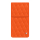 レザーケース Honor Magic V3 - Orange fluo - Couture ( Pantone #ff5406 ) 