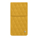 Custodia in pelle Honor Magic V3 - Jaune soulèu - Couture ( Pantone #F3B934 )