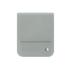Samsung Galaxy Z Flip6 フラップ付レザーポーチ - Gris ( Nappa - Pantone #c1c6c8 ) 