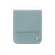 Samsung Galaxy Z Flip6 leather pouch with flap - Bleu ciel ( Nappa - Pantone #abcae9 ) 